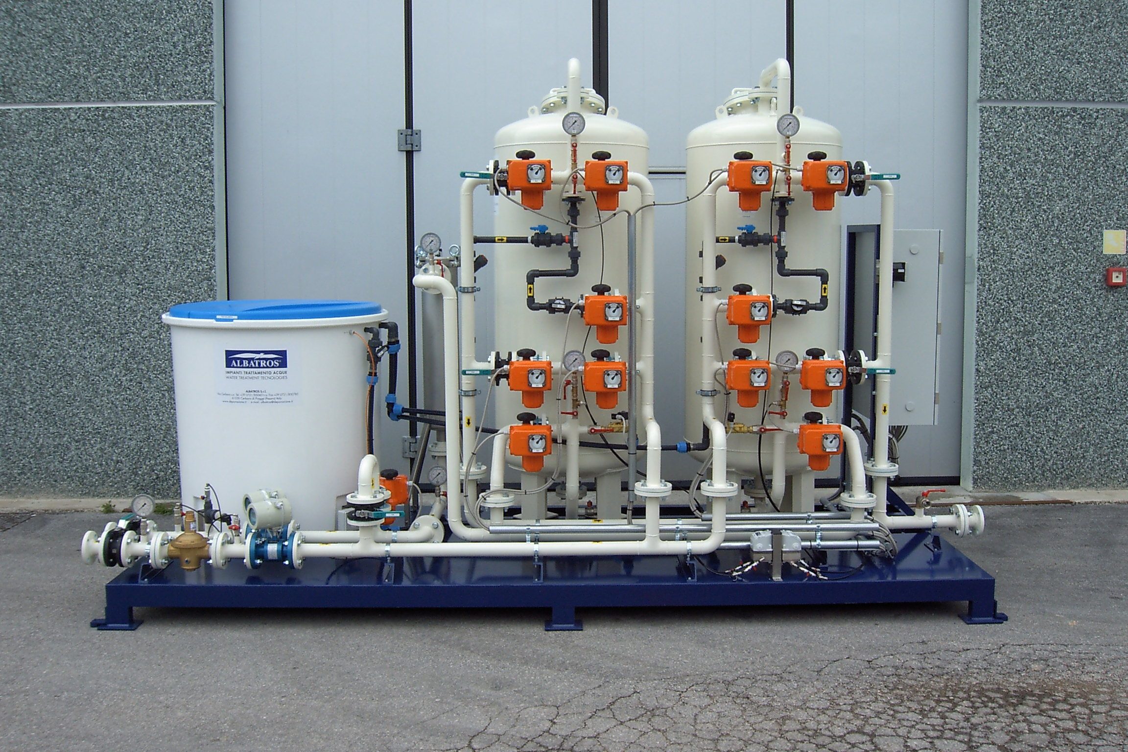 Addolcitore duplex industriale