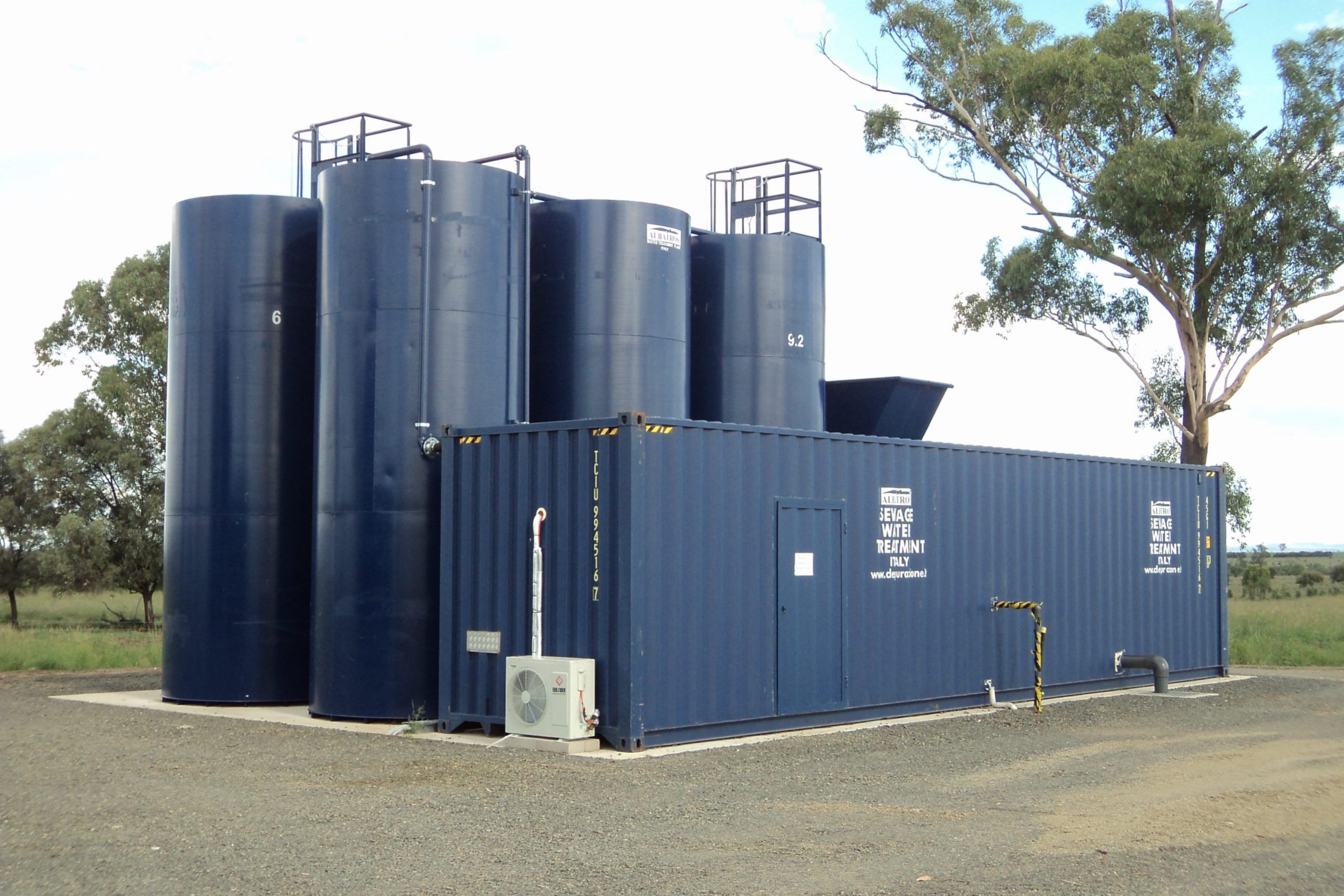 Impianto di trattamento acque reflue di processo